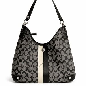*SOLD*Coach Heritage Stripe Chelsea hobo shoulder bag